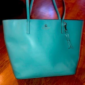 Robins egg blue Kate spade purse